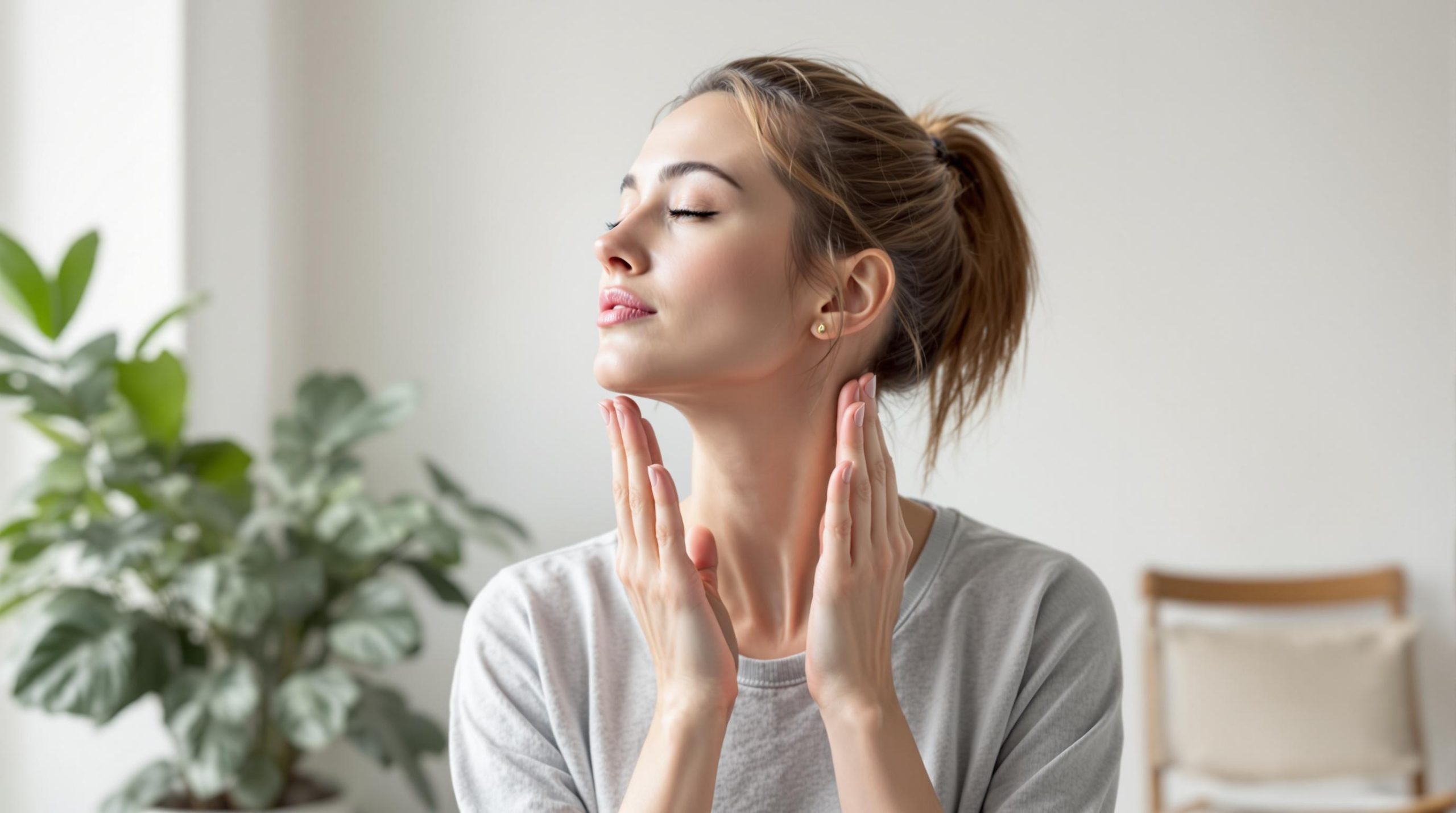 Comment enlever le double menton sans chirurgie ? - Eclat Cosmetique