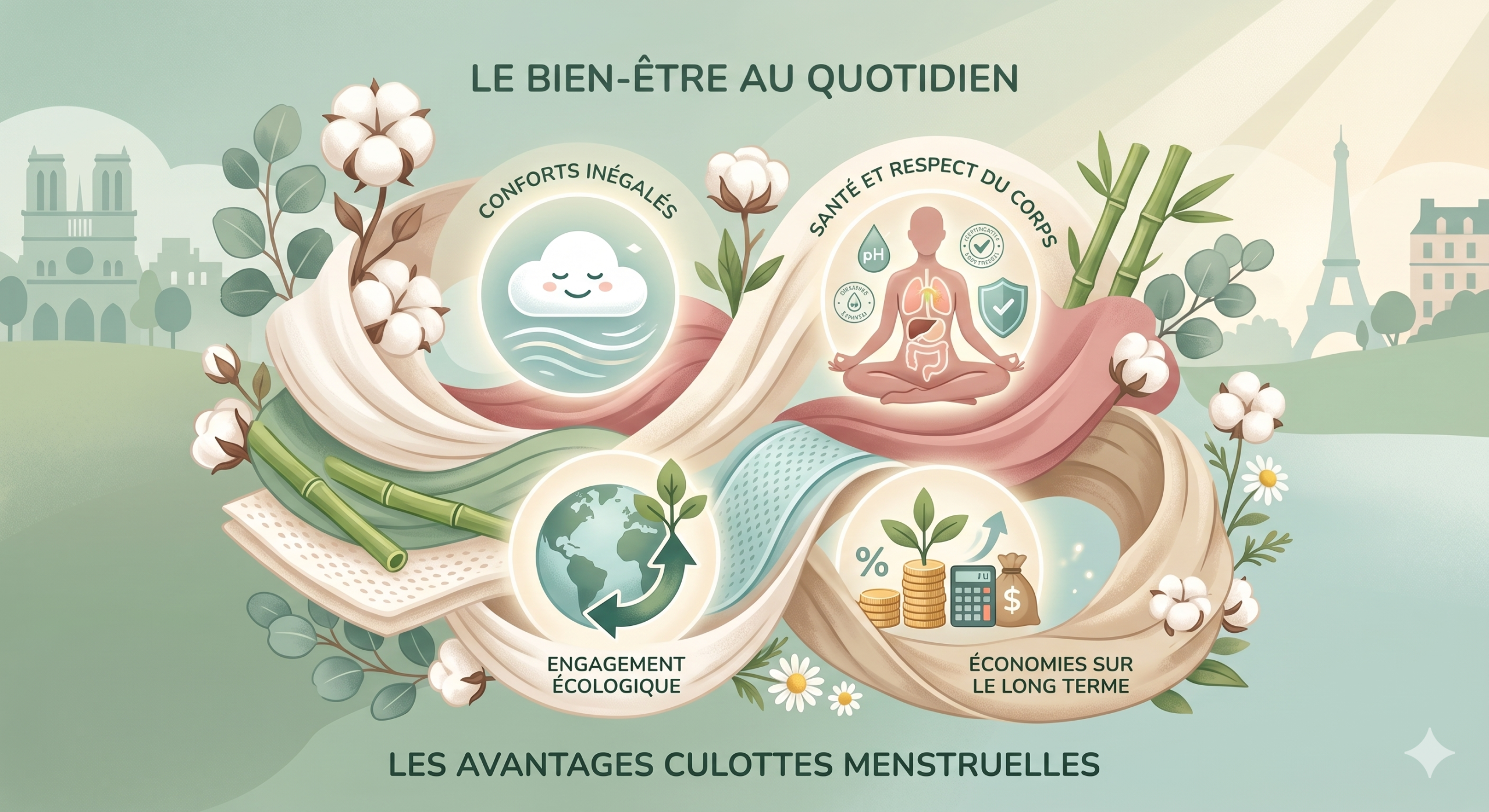 4 avantages des culottes menstruelles pour le confort quotidien - Eclat Cosmetique