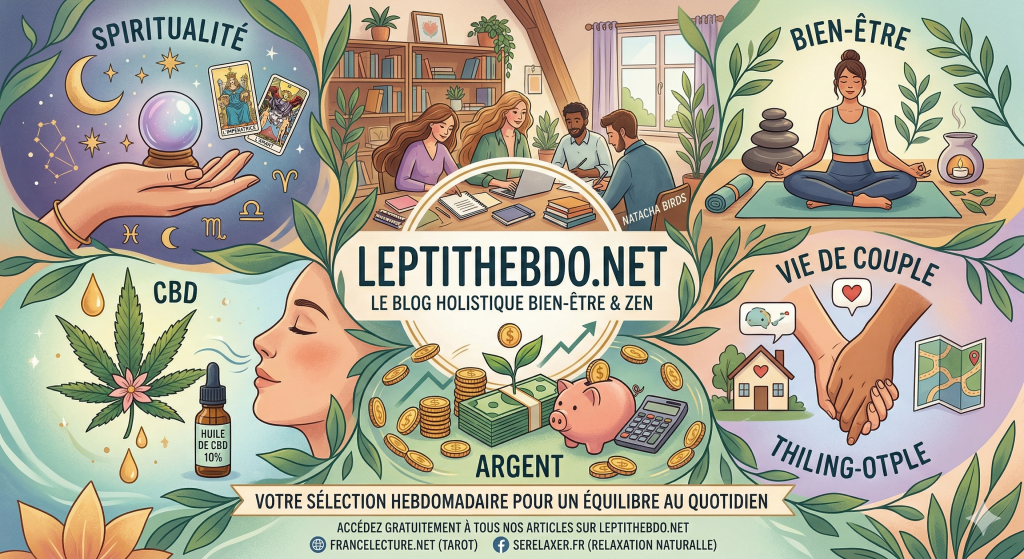Leptithebdo : le blog hebdomadaire zen et détente qui cartonne